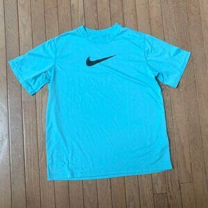 Nike Women's Blue Tee Shirt Dri - Fit XL